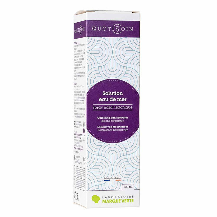 Marque Verte Quotisoin Seawater nasal spray 100 ml (3.38fl oz)