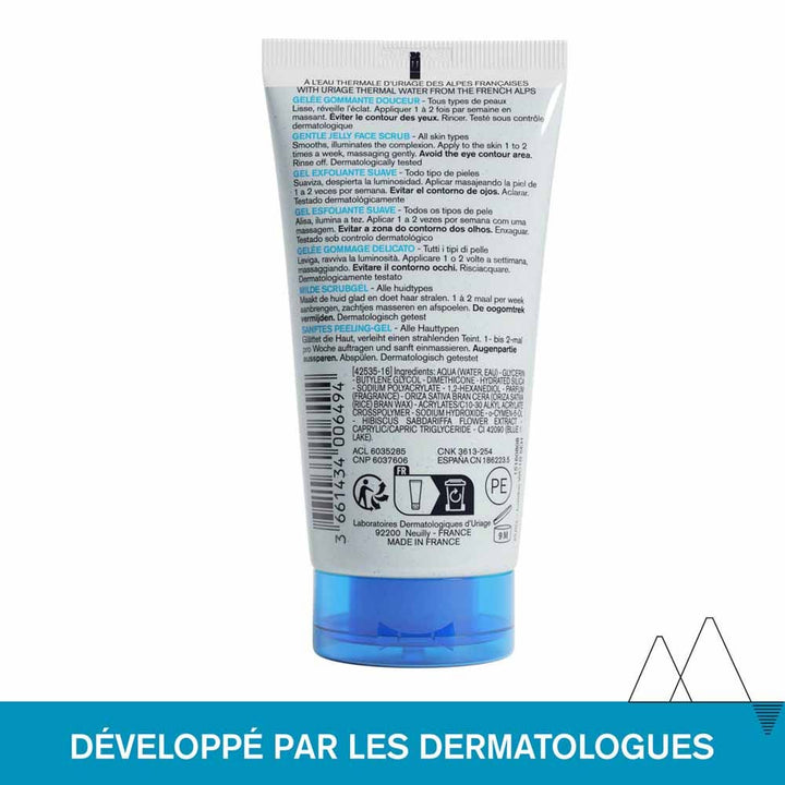 Uriage Gentle Exfoliating Gel Face Scrub 50ml (1.69 fl oz)