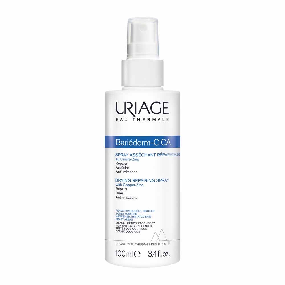 Uriage Bariéderm-Cica Drying repair spray frail and irritated skin 100 ml (3.38fl oz)