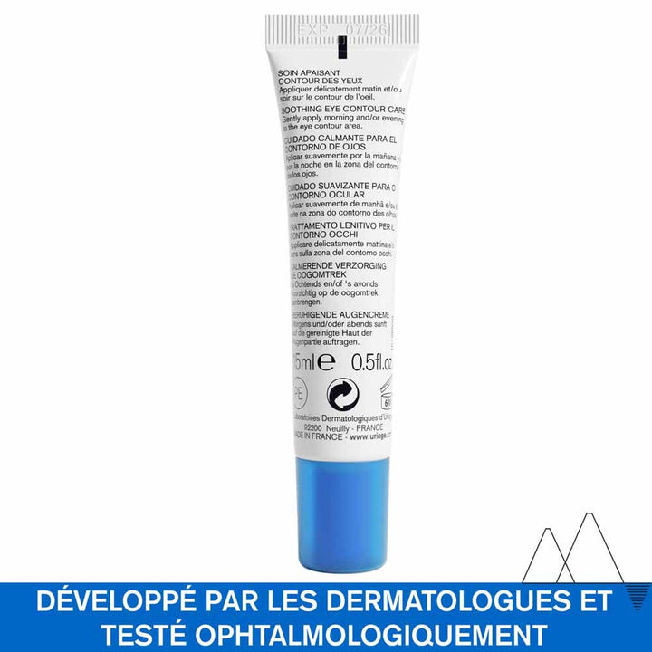 Uriage Xémose C8+ Eye Contour Soothing Cream Peaux très sèches 15ml (0.51 fl oz)
