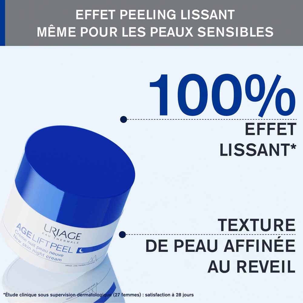 Uriage Age Lift Peel New Skin Night Cream 50ml (1.7 fl oz)