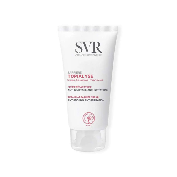 SVR TOPIAYSE Réparation de la crème barrière avec oméga 3, 6, 9 Ceramides et acide hyaluronique