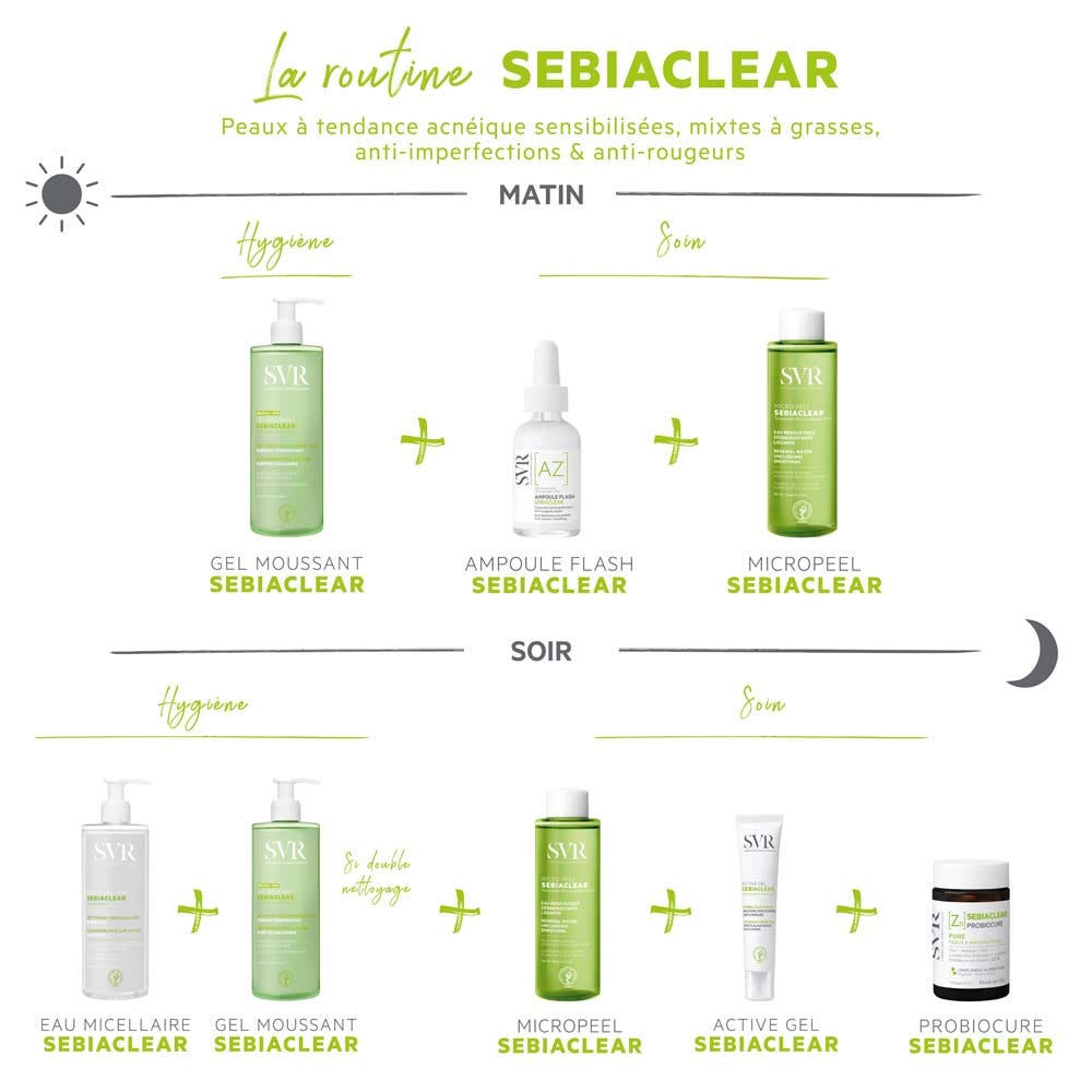 Svr Sebiaclear Intensive Corrector Active Gel for Blemishes, Blackheads and Marks 40ml (1.35fl oz)