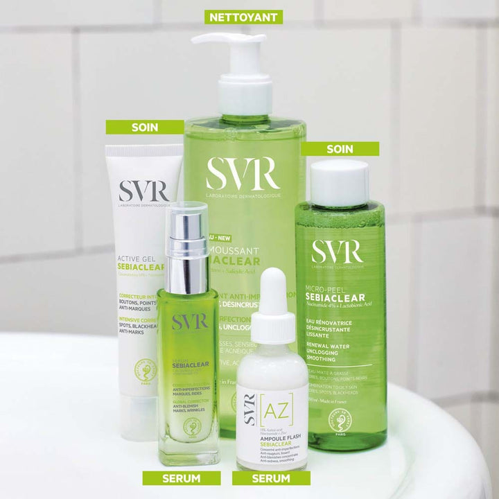 Svr Sebiaclear Intensive Corrector Active Gel for Blemishes, Blackheads and Marks 40ml (1.35fl oz)