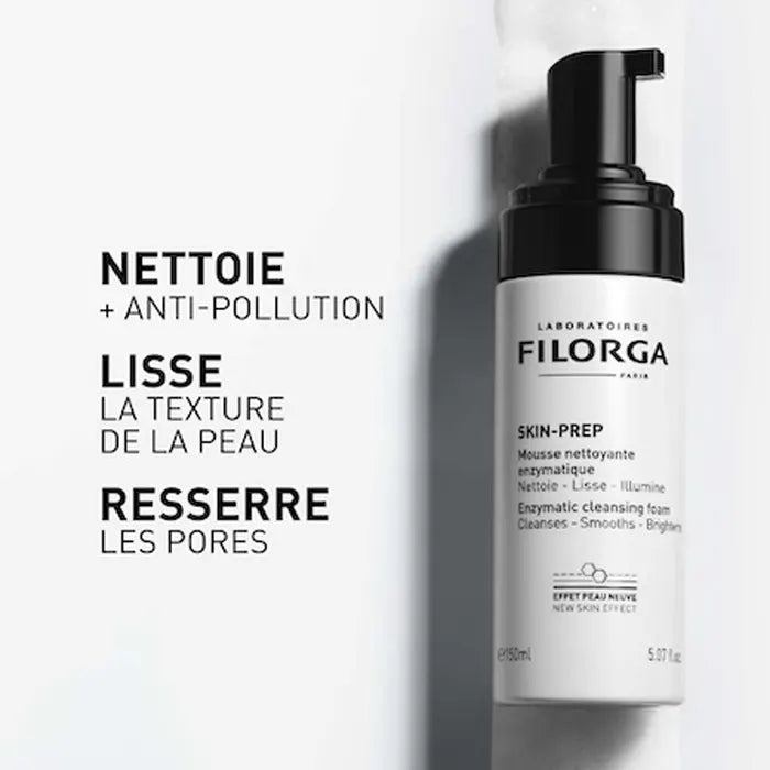 Filorga Skin-Prep Cleansing Foam Duo 150ml x2 (5.07fl oz x2)