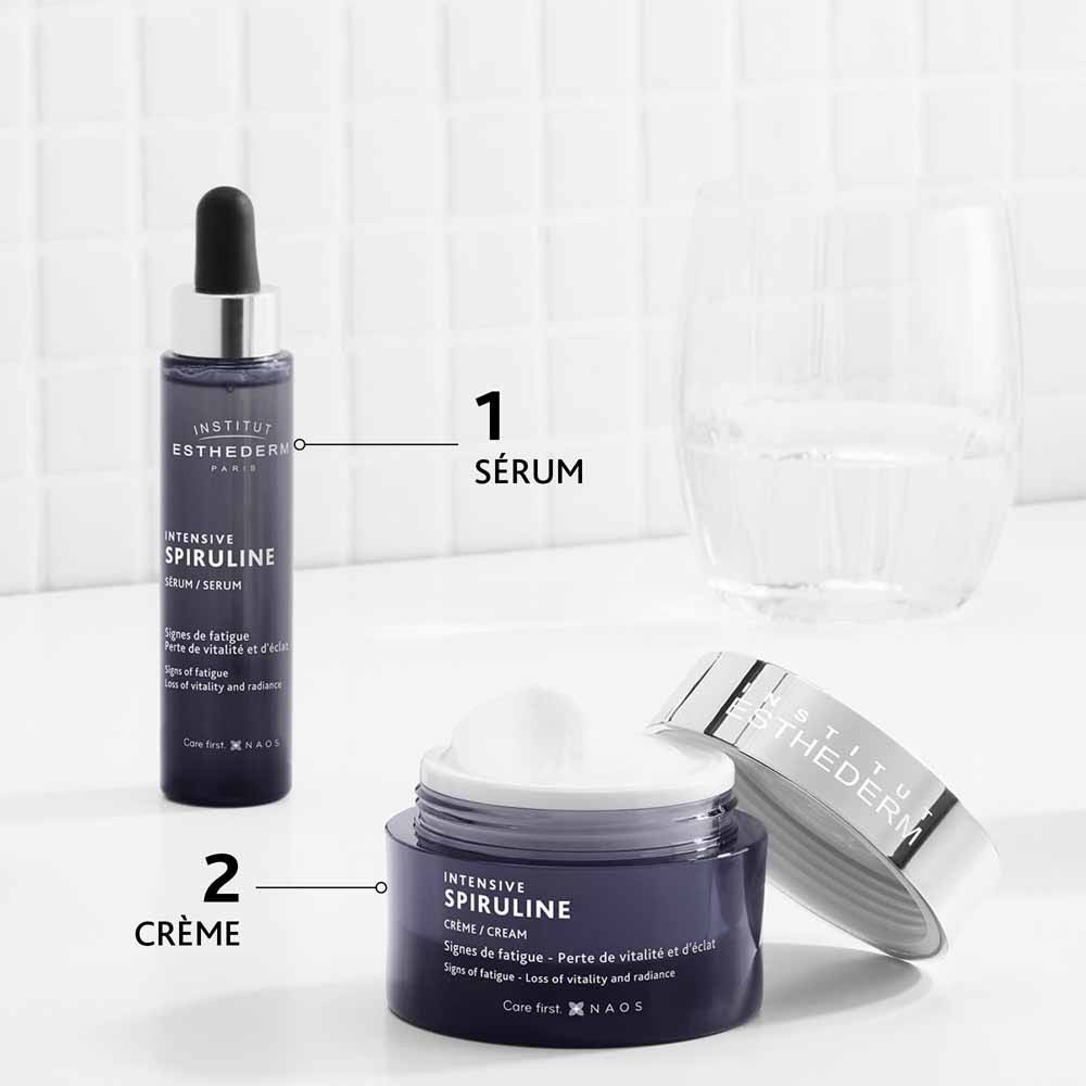 Institut Esthederm Intensive Spiruline Cream for Tired and Devitalized Skin 50ml (1.69fl oz)