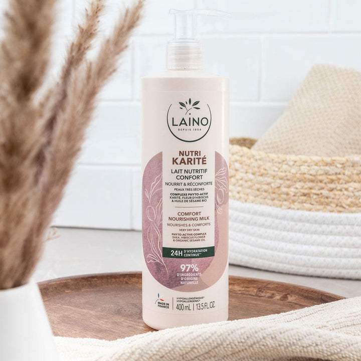 Laino Nutri Karité Comfort Nourishing Milk 400ml (13.53fl oz)