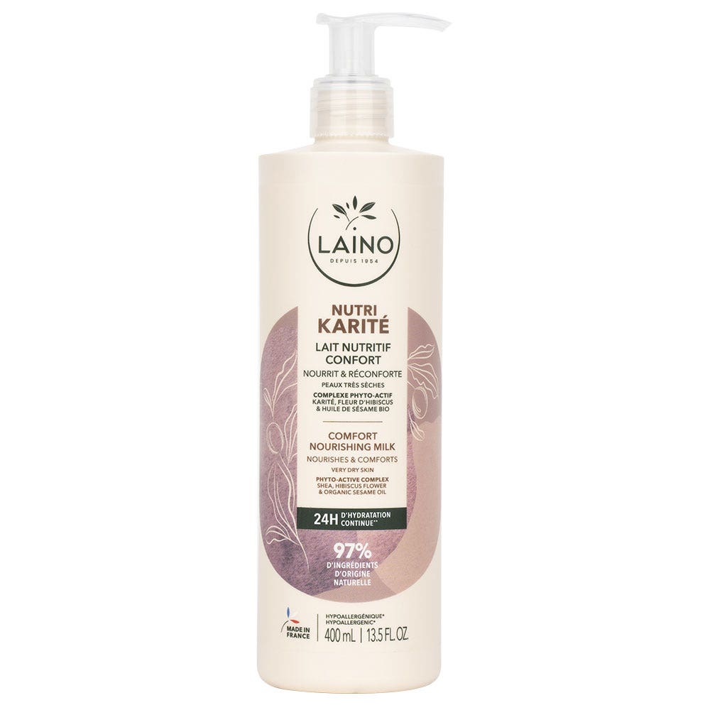 Laino Nutri Karité Comfort Nourishing Milk 400ml (13.53fl oz)