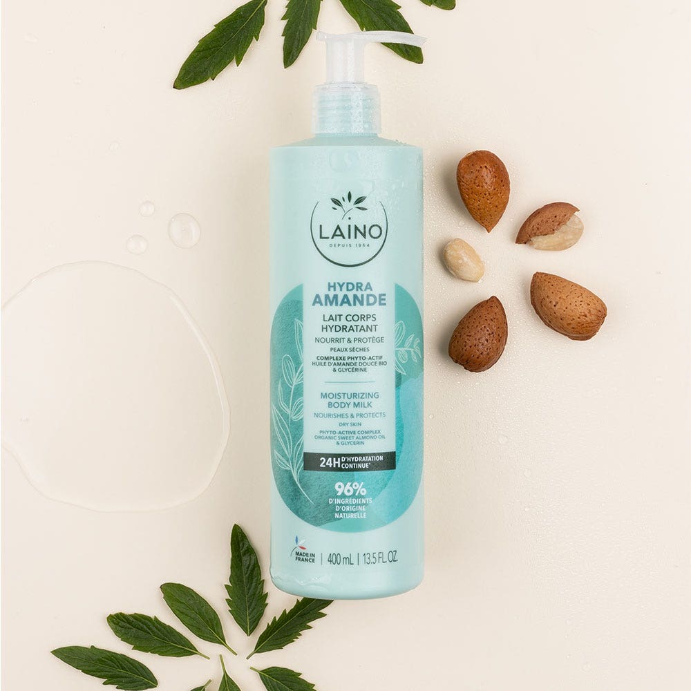 Laino Almond Hydrating Body Lotion 400ml (13.53fl oz)
