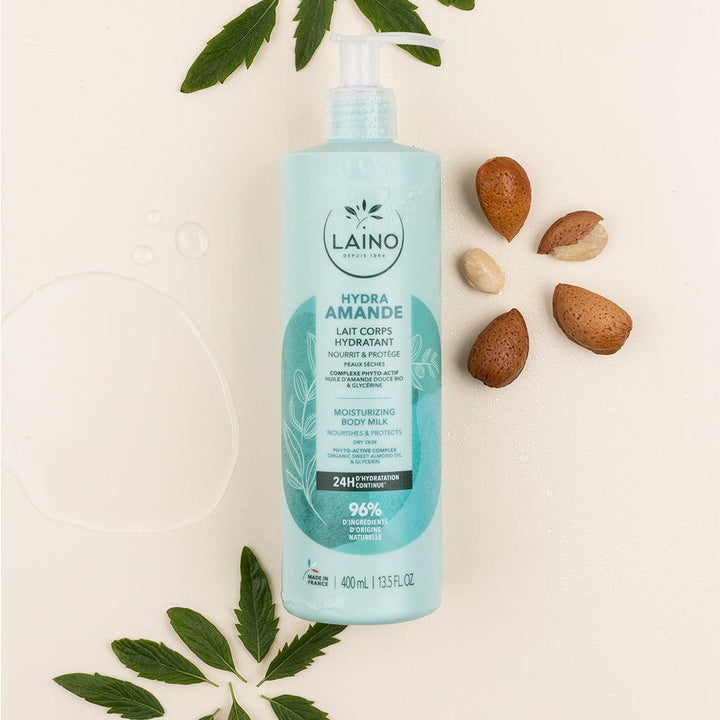 Laino Almond Hydrating Body Lotion 400ml (13.53fl oz)