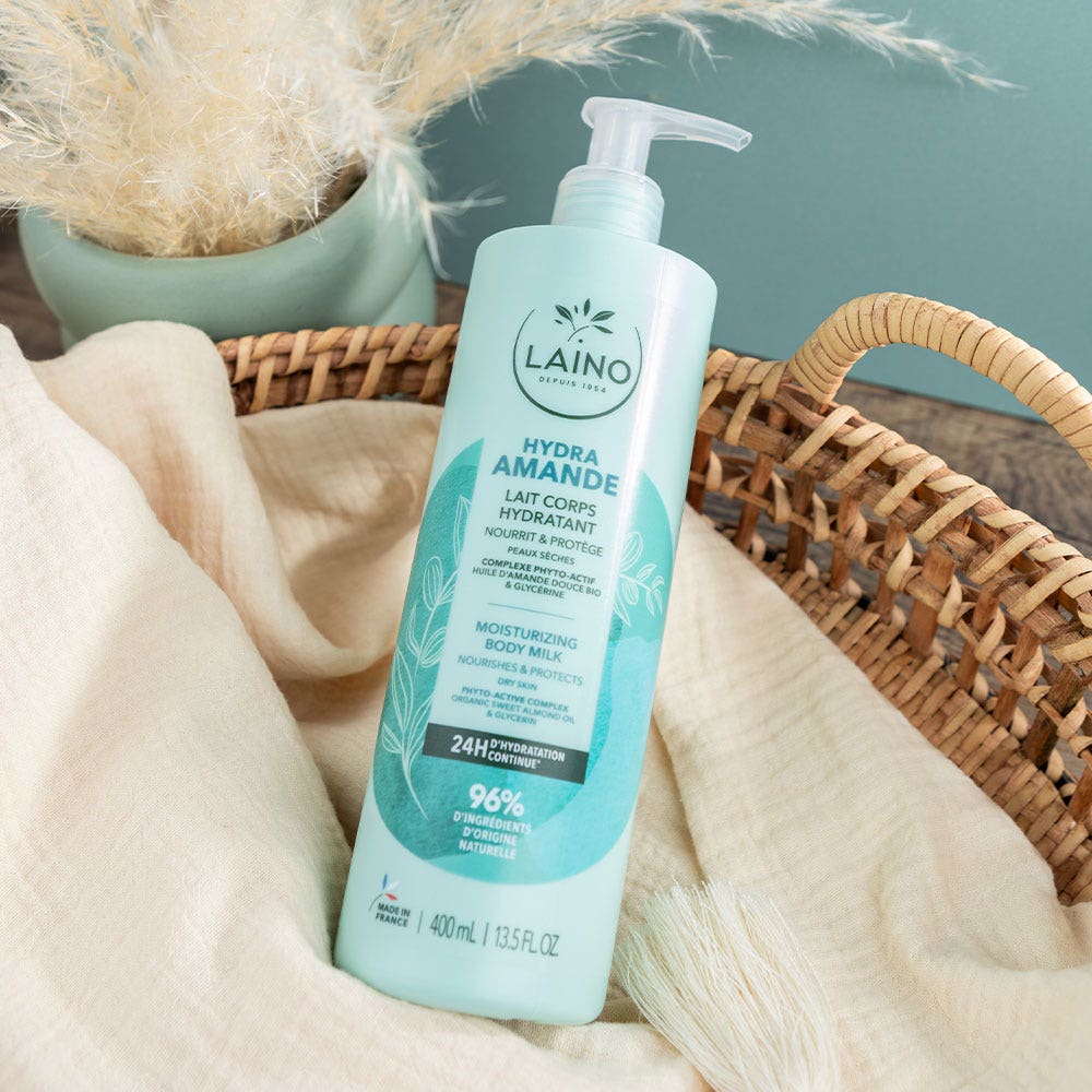 Laino Almond Hydrating Body Lotion 400ml (13.53fl oz)