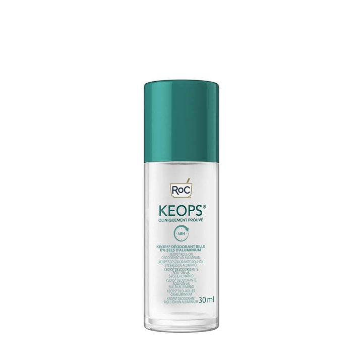 Roc Keops Roll-On Deodorant 0% Aluminium 30ml (1.01fl oz)