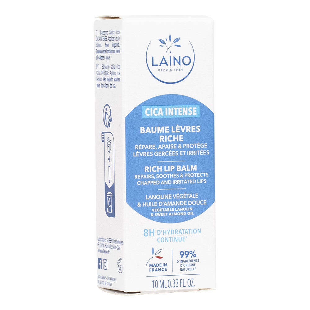 Laino Cica Intensive Rich Lip Balm 10ml (0.34fl oz)