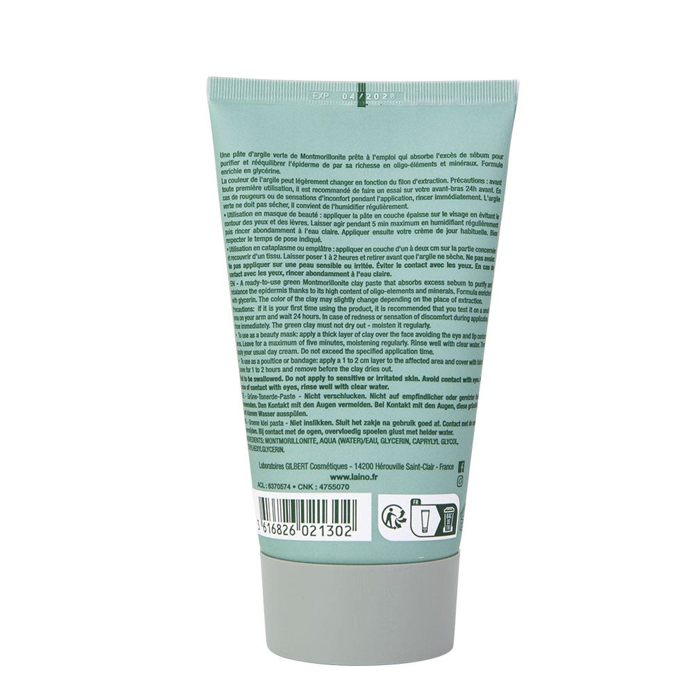Laino Green clay paste 150 g (5.29oz)