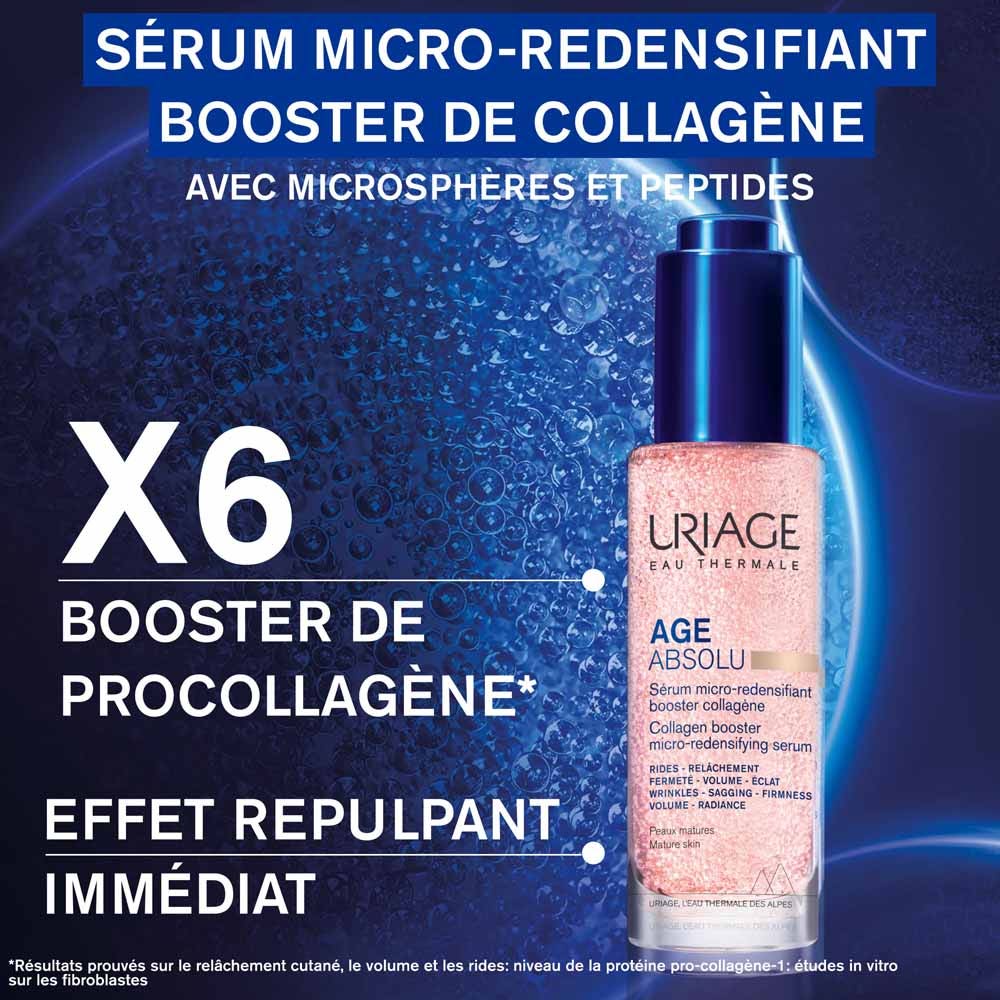Uriage Age Absolu Collagen Boosting Micro-Redensifying Serum 30ml (1.01fl oz)