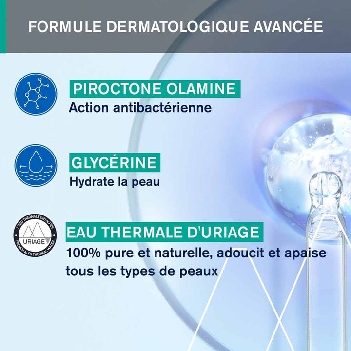 Uriage Hyseac Cleansing Gel for Combination to Oily Skin with Imperfections 150ml (5.07 fl oz)