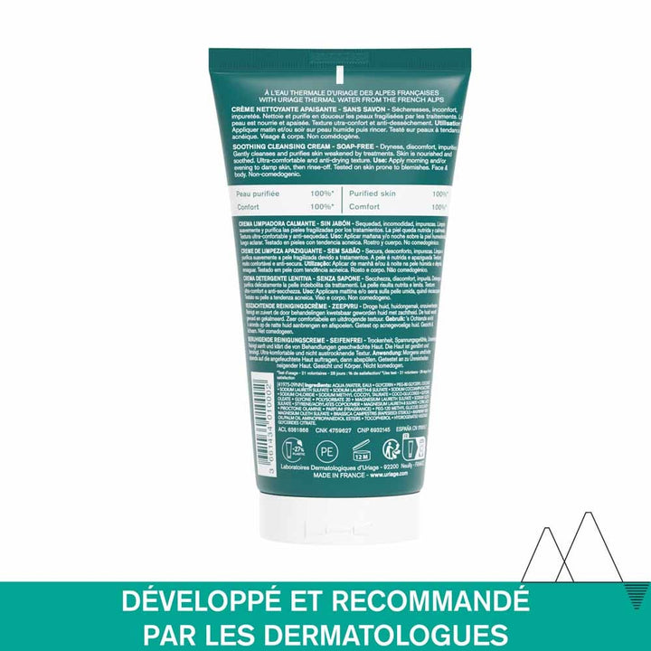 Uriage Hyseac Soothing cleansing cream dry skin 150 ml (5.07fl oz)