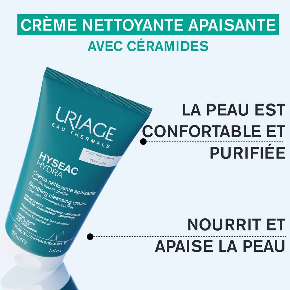 Uriage Hyseac Soothing cleansing cream dry skin 150 ml (5.07fl oz)