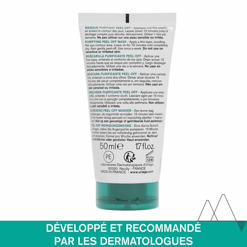 Uriage Hyseac Purifying Peel-Off Mask 50ml (1.69fl oz)