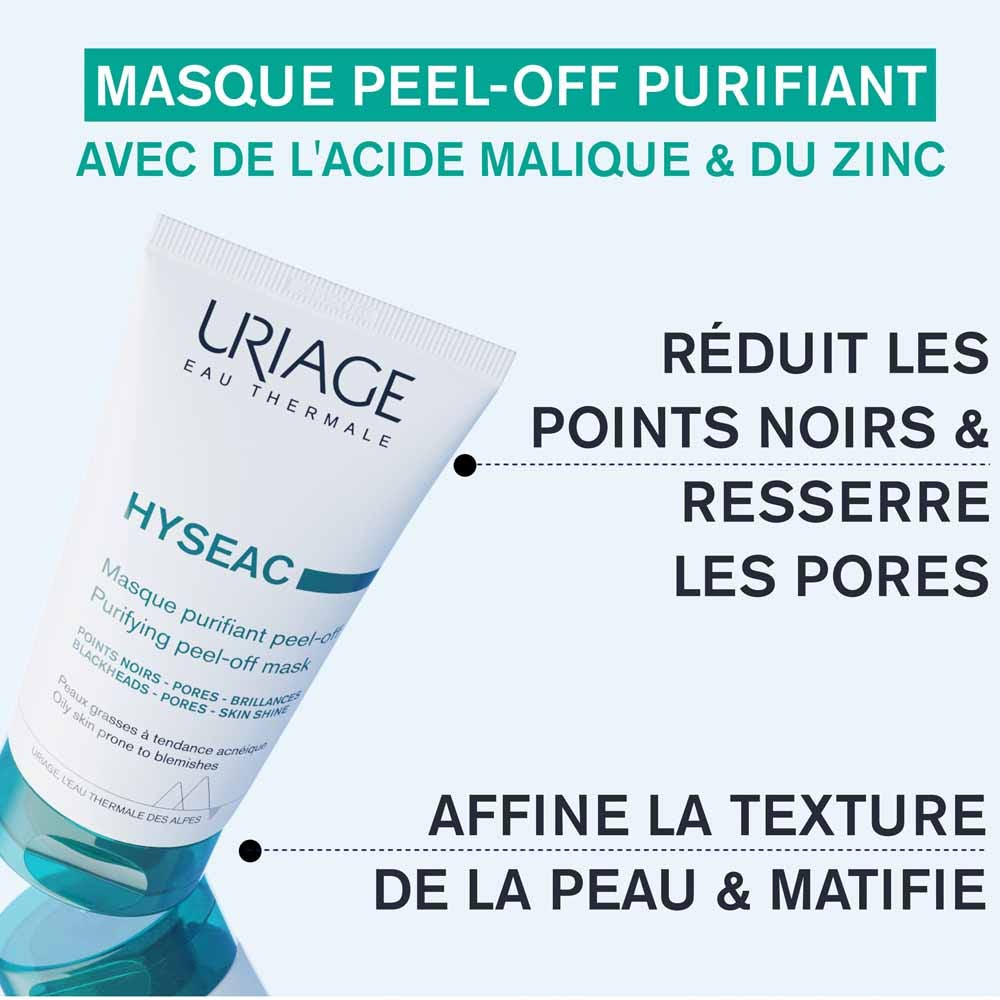 Uriage Hyseac Purifying Peel-Off Mask 50ml (1.69fl oz)