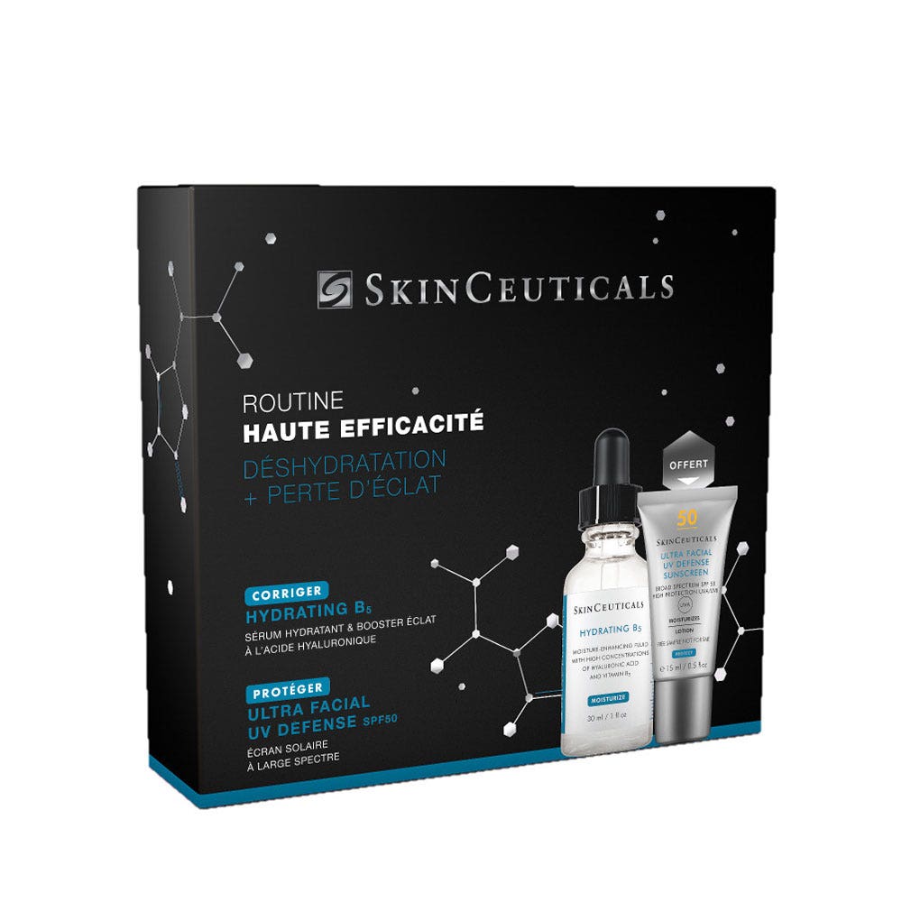 Skinceuticals Dehydration + Loss of Radiance Routine with Hydrating B5 Serum and Ultra Facial Sunscreens SPF50