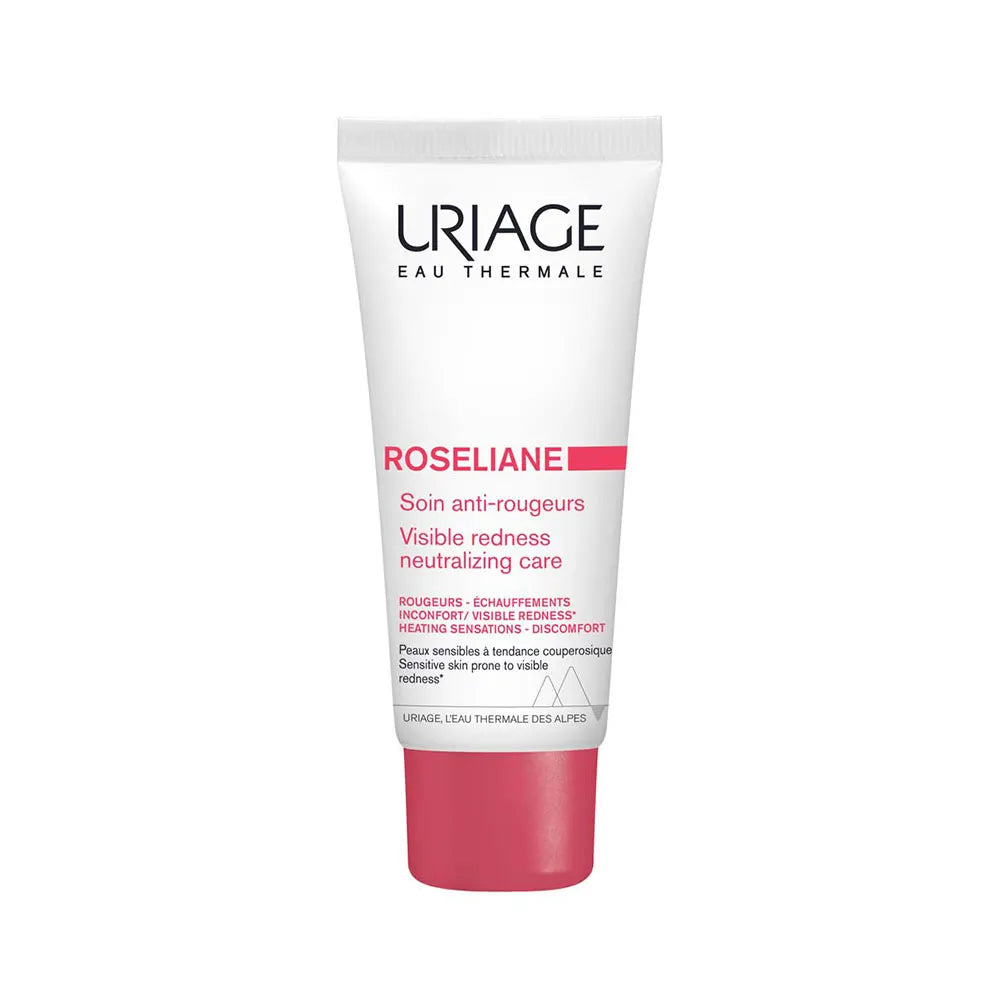 Uriage Roséliane Crème Anti-Rougeurs Peaux Sensibles Normales à Sèches Sujettes aux Rougeurs 40 ml 