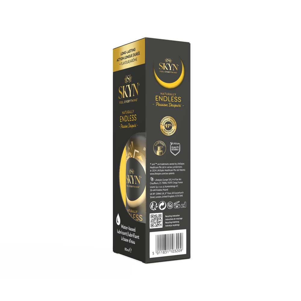 Skyn Naturally Endless Passion Daiquiri Lubricant long-lasting, water-based 80ml (2.71fl oz)