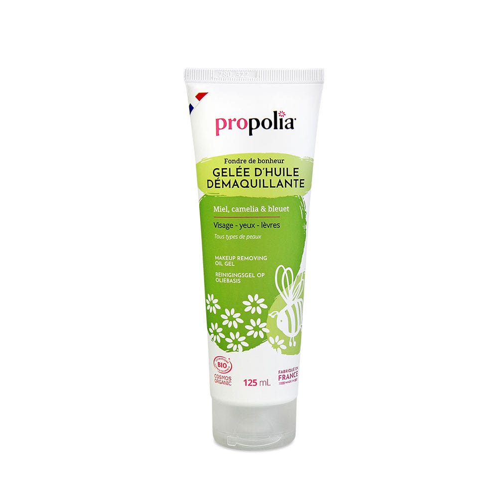 Propolia Cleansing oil jelly honey, camellia & cornflower 125 ml (4.23fl oz)