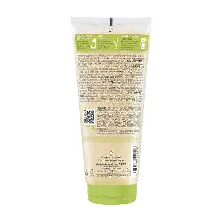 A-Derma Rhealba oats Surgras shower gel 200 ml (6.76fl oz)