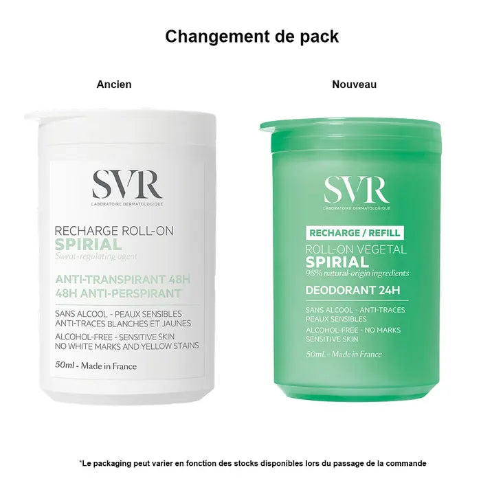 Svr Spirial Refill for Roll'on anti-perspirant deodorants  50ml (1.69fl oz)