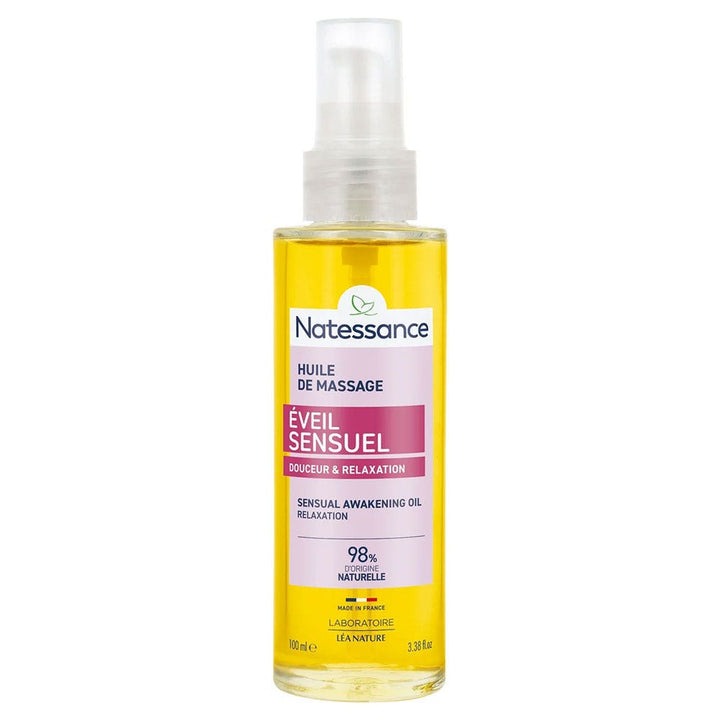 Natessance Sensual Awakening Massage Oil gentle relaxation 100ml (3.38fl oz)