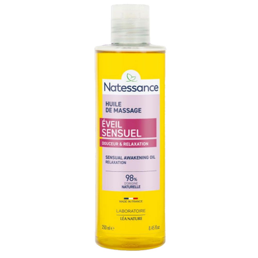 Natessance Sensual Awakening Massage Oil gentle relaxation 250 ml (8.45fl oz)