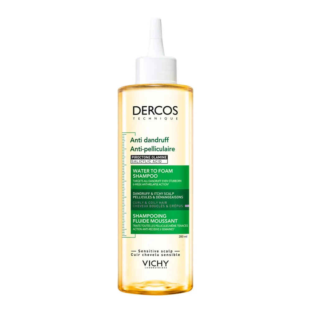 Vichy Dercos Anti Dandruff Water To Foam Shampoo 200ml (6.76fl oz)