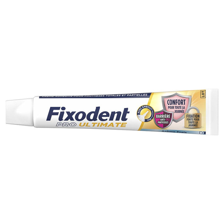 Fixodent Pro Ultimate Adhesive cream for full and partial dentures fresh feel 40 g (1.41oz)