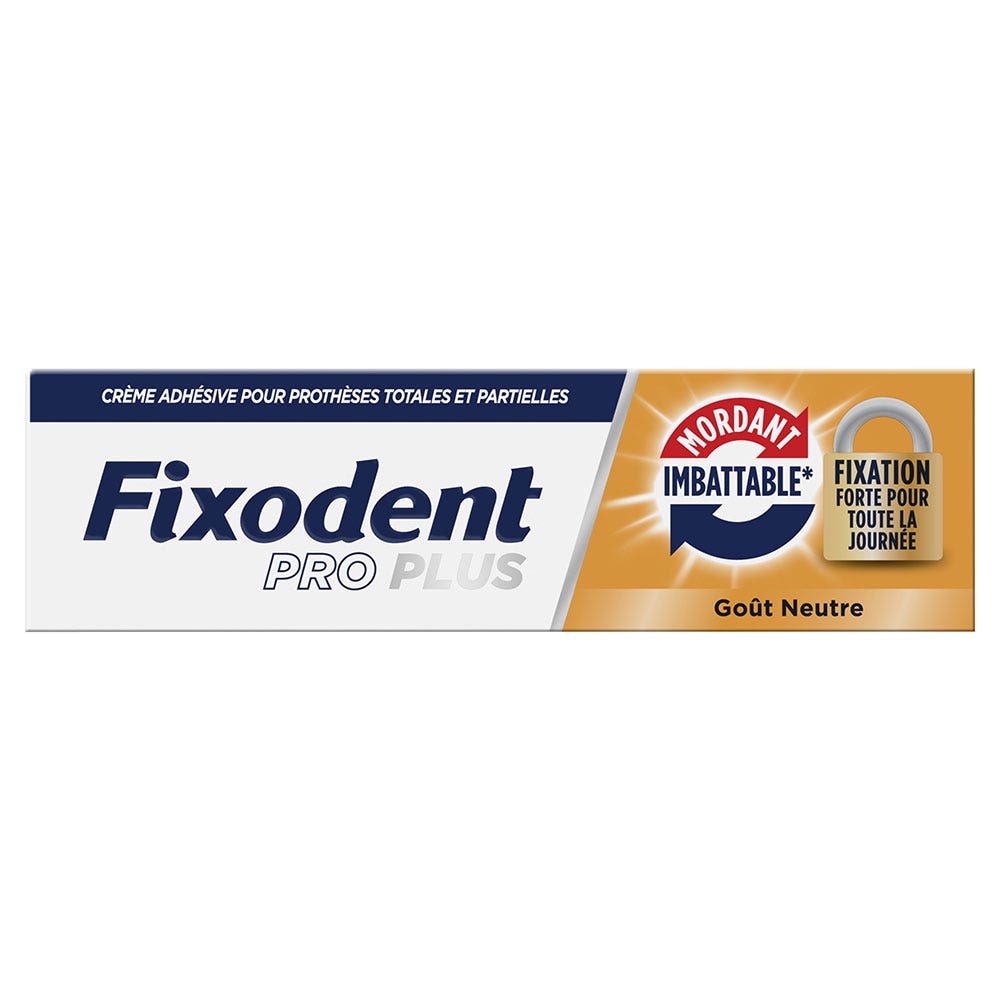 Fixodent Pro plus Mordant Imbattable 40g (1.41oz)