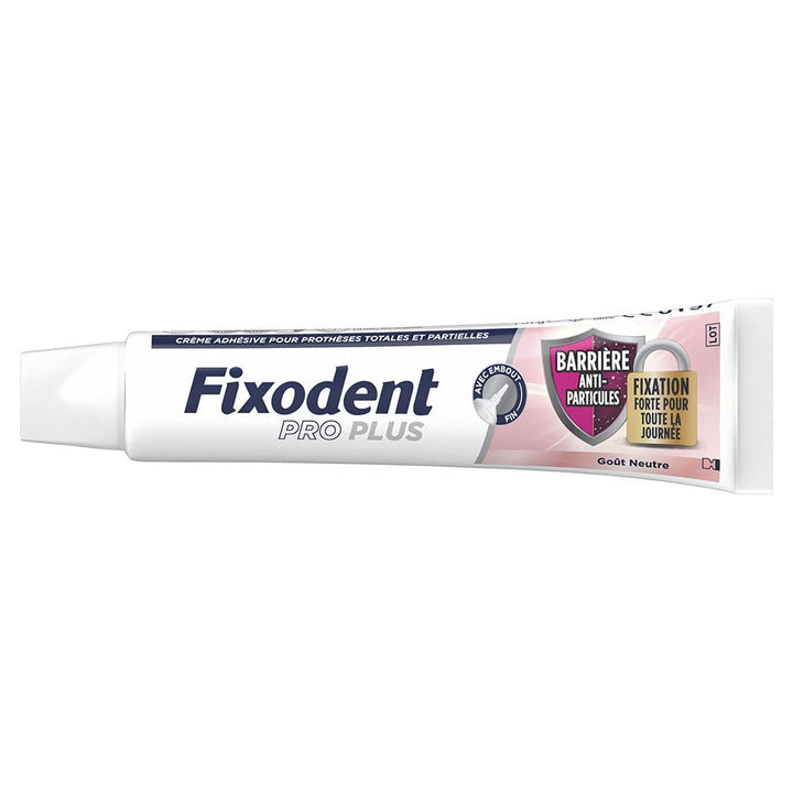 Fixodent Pro plus Adhesive cream for full and partial dentures anti-particle barrier 57g (2.01oz)