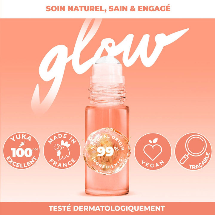 Energiqa Skincare Glow face roll-on serum with 2% vitamin C 30 ml (1.01fl oz)