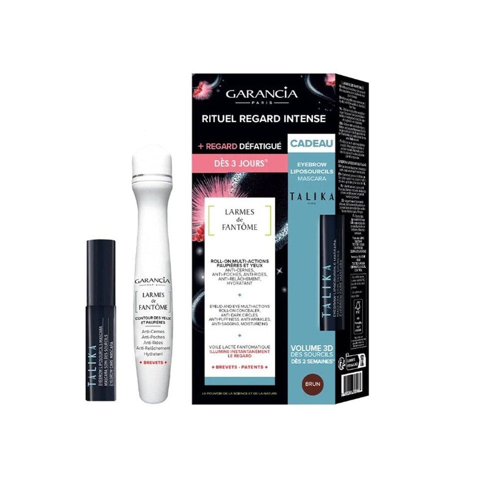Garancia Ghost Tears Set and Talika Liposourcils Mascara Brown 15 ml (0.51fl oz)