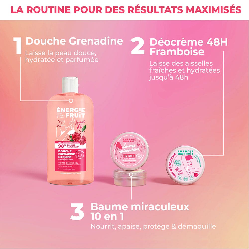 Energie Fruit Exquisite pomegranate shower gel 500 ml (16.91fl oz)