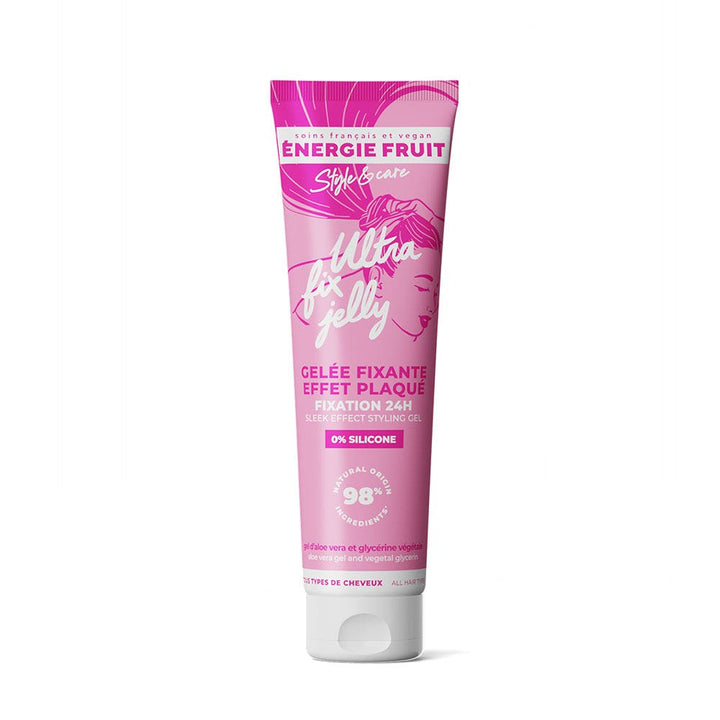 Energie Fruit Ultra fix jelly styling gel for sleek effect 24-hour hold 140 ml (4.73fl oz)