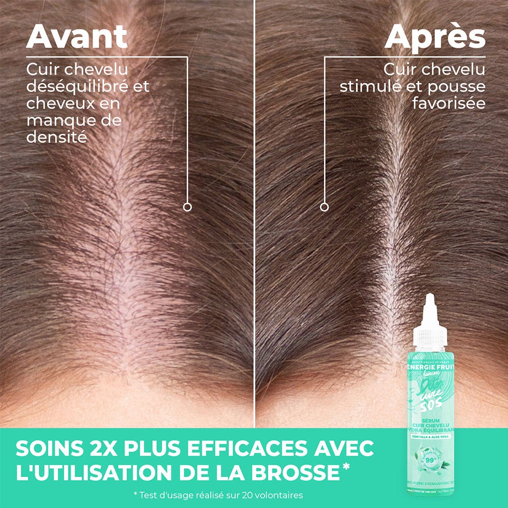 Energie Fruit Detox Massaging Scalp Brush