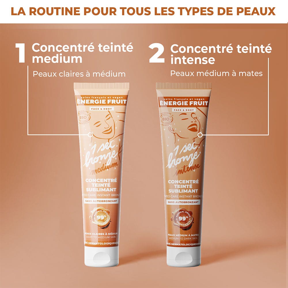 Energie Fruit Tinted Glow Concentrate light to medium skin tones 100 ml (3.38fl oz)