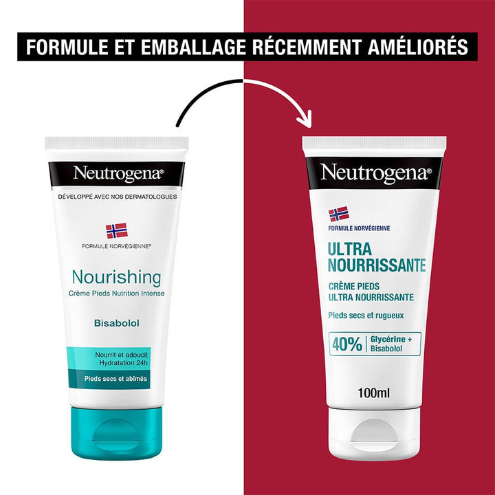 Neutrogena Ultra nourishing foot cream 100ml (3.38fl oz)