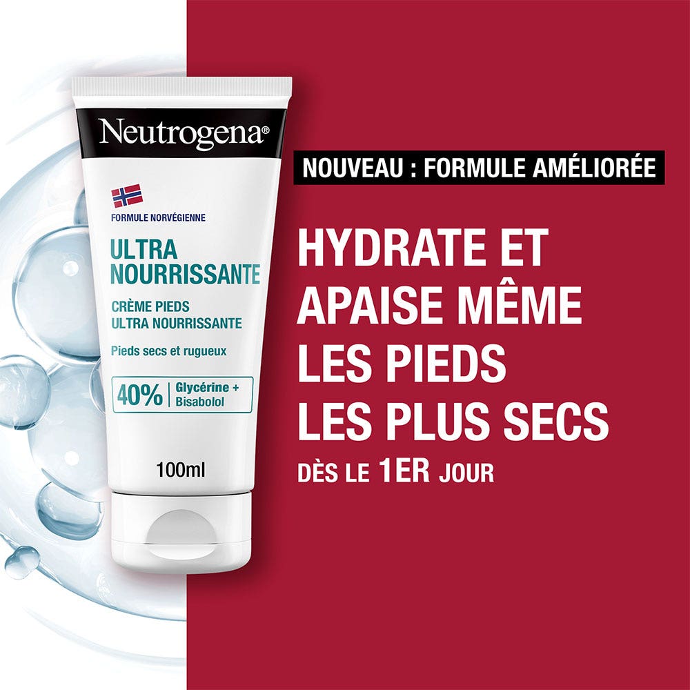 Neutrogena Ultra nourishing foot cream 100ml (3.38fl oz)