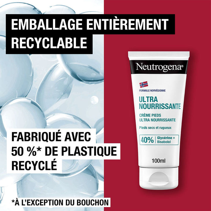 Neutrogena Ultra nourishing foot cream 100ml (3.38fl oz)