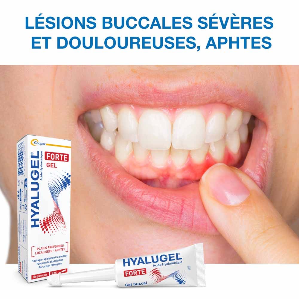 Hyalugel Deep healing oral gel 8ml (0.27fl oz)