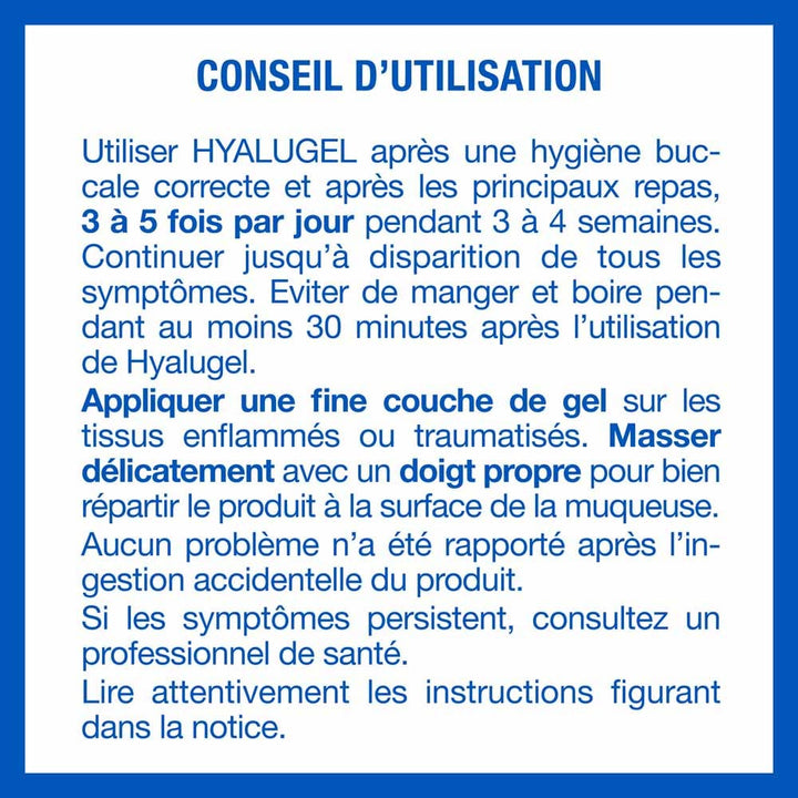 Hyalugel Oral gel 20ml (0.68fl oz)