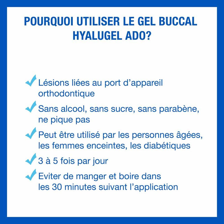Hyalugel Teen oral gel 20 ml (0.68fl oz)