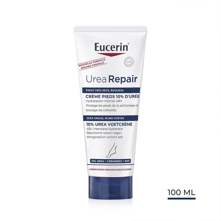 Eucerin UreaRepair Plus UreaRepair Foot Cream 10% Urea dry, rough skin 100ml (3.38fl oz)