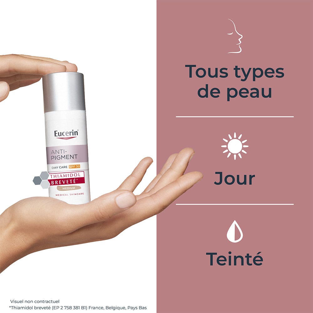 Eucerin Anti-Pigment Tinded Day Cream SPF30 Medium 50ml (1,69floz)